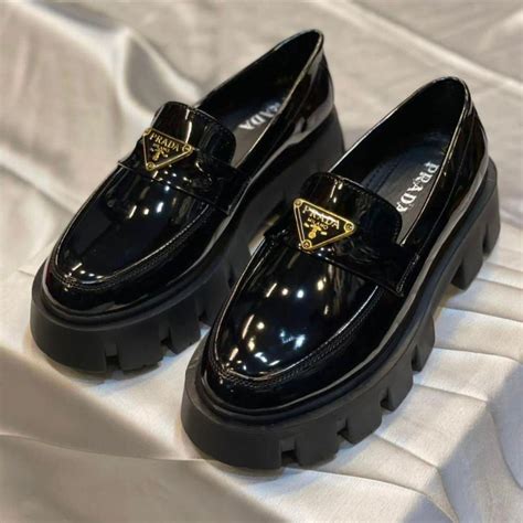 men's prada black shoes|official men prada shoes.